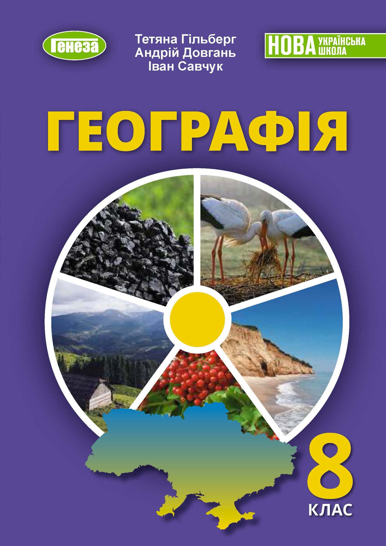 Географія, 8 клас (Гільберг, 2025)