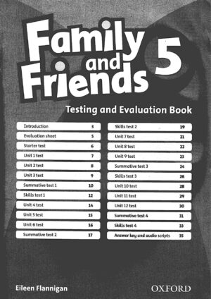 Family and Friends 5 Testing and Evaluation Book (2nd edition)