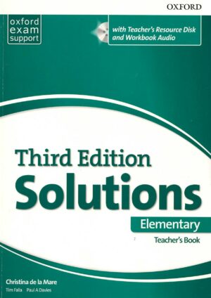 Solutions Elementary Teacher’s Book (3rd edition)