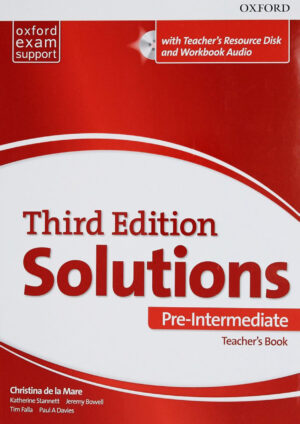 Solutions Pre-Intermediate Teacher’s Book (3rd edition)