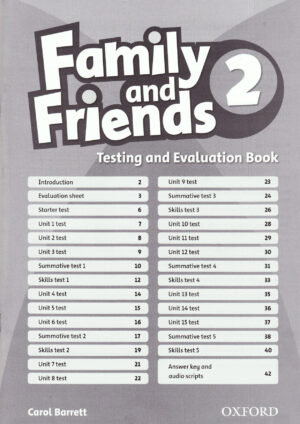 Family and Friends 2 Testing and Evaluation Book (2nd edition)