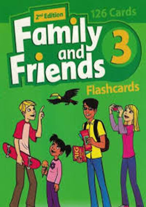 Family and Friends 3 Flashcards (2nd edition)